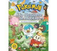 Pokémon - Livre-jeu - Cherche-et-trouve - À la découverte de Paldéa - The Pokémon Company - Dragon D'or Livres Du - cartonné - Livre-jeu