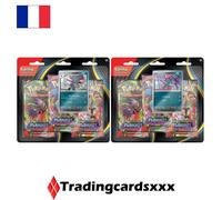 Pokémon - Lot 2 Tri Pack ME02 Flammes Fantasmagoriques : Farfuret & Dimoret