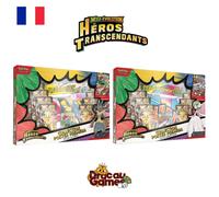 Pokémon - Lot de 2 Coffrets Collection Poster Premium ME2.5 Héros Transcendants