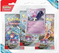 Pokémon- Lot de 3 Blister, Stellar Crown, Multicolore