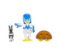 Pokémon Lot de 3 Figurines de Combat, y Compris Blitzle & Kabuto de 5 cm et Quaxwell de 7,5 cm