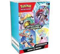 Pokémon: Lot de boosters Écarlate et Violet - Aventures Ensemble du JCC Pokémon (6 boosters)