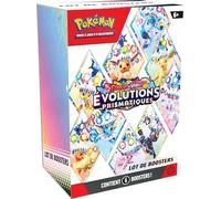 JCC Pokémon : Lot de boosters Écarlate et Violet - Évolutions Prismatiques (6 boosters)