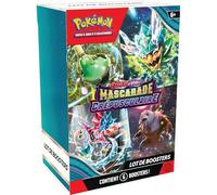 Pokémon: Lot de boosters Écarlate et Violet - Mascarade Crépusculaire du JCC Pokémon (6 boosters)