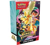 Pokémon – Lot de boosters – Méga-Évolution Héros Transcendants – 6 boosters