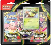 Pokémon: Lot de Trois enveloppes de l'expansion Mégaévolution - Équilibre Parfait du Pokémon GCC (Une Carte holographique et Trois enveloppes d'extension)