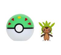 Pokémon Marisson et Copain Ball Clip ‘N’ Go Comprend Une Figurine de Combat de 5 cm et Un Accessoire Copain Ball.