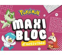 Pokémon - Maxi bloc d'activités Méga bloc - Collectif - Hachette Jeunesse - broché - Document jeunesse