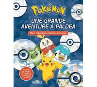 Pokémon - Maxi coloriages cherche-et-trouve - Une grande aventure à Paldea - The Pokémon Company - Dragon D'or Livres Du - broché - Document jeunesse