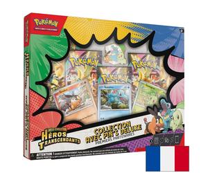 Pokémon Me02.5 Héros Transcendants - Coffret Collection Pin's Deluxe Premiers Partenaires