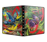 Asmodee - Ultra Pro - Pokémon - Méga-Evolution : Flammes Fantasmagoriques (ME02) : Cahier range-cartes Pokémon - Capacité : 80 cartes - Jeux de société - Accessoire pour cartes à collectionner