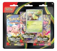 Pokémon : Blister de Trois boosters Méga-Évolution - Équilibre Parfait du (1 Carte Promo Brillante et 3 boosters) JCC Pokémon