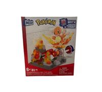 Pokémon Mega Contrux Danse flammes de Salamèche 81 pièces Mattel