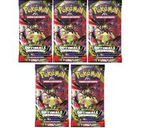 Pokémon Mega Développement : ordre optimal 5 boosters - Allemand NEUF & OVP et BB Toy-Trades Toploader