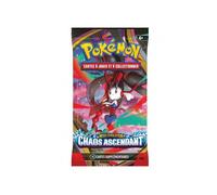 Pokemon Méga-Évolution ME04 - Chaos Ascendant - Un Booster De 10 Cartes A Collectionner Française + 1 Carte tigre