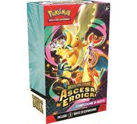 Pokémon Pack d'enveloppes Mégaévolution Ascension héroïque GCC Pokémon 6 enveloppes édition italienne