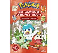 Mes Coloriages Cherche-Et-Trouve Pokémon - Bienvenue À Paldea + 100 Stickers En Cadeau !