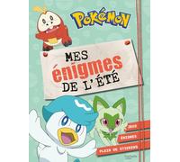 Pokémon - Mes énigmes de l'été: Activités et autocollants