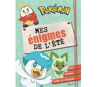 Pokémon - Mes énigmes de l'été Activités et autocollants - The Pokémon Company - Hachette Jeunesse - broché - Livre-jeu