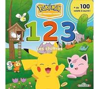 Pokémon - Mes premières notions - Les chiffres - Livre animé tout-carton avec plus de 100 volets à soulever - Dès 3 ans