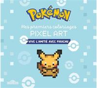 Pokémon - Mes premiers coloriages pixel art - Pikachu et ses amis - The Pokémon Company - Dragon D'or Livres Du - broché - Document jeunesse