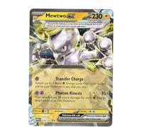 Pokemon - Mewtwo ex 058/182 - Paradox Rift - Tera Double Rare - Carte unique
