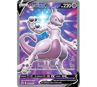 Pokémon - Mewtwo V - SWSH229 - Full Art - Promo Star Noire - Pokemon Go