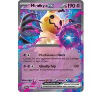 Pokémon - Mimikyu ex 069/159 - Journey Together - Double Rare - Carte unique en aluminium