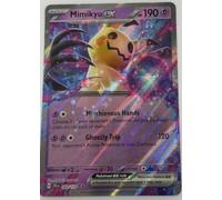 Pokémon - Mimikyu ex 069/159 - Journey Together - Double Rare - Carte unique en aluminium