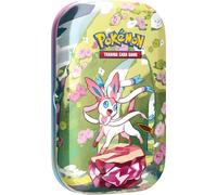 JCC Pokémon : Mini-boîte Écarlate et Violet - Évolutions Prismatiques - Nymphali (2 boosters et 1 pièce)