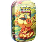 JCC Pokémon : Mini-boîte Écarlate et Violet - Évolutions Prismatiques - Pyroli (2 boosters et 1 pièce)