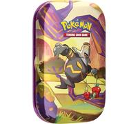 Pokémon: Mini-boîte Noctunoir Écarlate et Violet - Fable Nébuleuse du JCC Pokémon (2 boosters et 1 Page d’Autocollants)