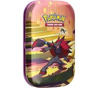 Pokémon: Mini-boîte Zoroark Écarlate et Violet - Fable Nébuleuse du JCC Pokémon (2 boosters et 1 Page d’Autocollants)