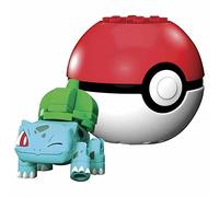 PoKéMoN Mini Figurine Bulbizarre Bulbasaur avec Pokeball Construction Briques de Bloc Blocks - Mega Construx