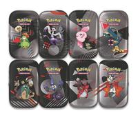Pokemon Mini Tin Unima TCG Scarlet & Violet: Black Bolt & Blanc Flare Choix Cas