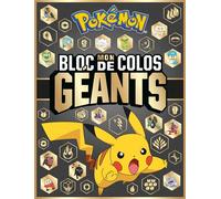 Pokémon - Mon bloc de colos géants Grand bloc de coloriage - The Pokémon Company - Hachette Jeunesse - cartonné - Document jeunesse