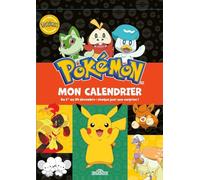 Pokémon - Mon calendrier - Du 1er au 24 décembre, chaque jour une surprise ! - Avec des mini-livres, des stickers, des cartes à gratter, et d'autres surprises - Dès 7 ans