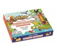 Pokémon - Mon coffret pinceau magique - Les aventures de Pikachu ! - Coffret avec cartes magiques, coloriages et stickers - Dès 3 ans