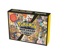Pokémon - Mon grand combat - Jeu de société avec 5 cartes-scènes cherche-et-trouve et 200 cartes défis - De 2 à 6 joueurs - 20 minutes de jeu - Dès 6 ans