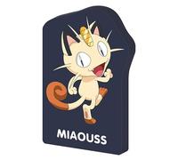 Pokémon - Mon petit livre - Miaouss - Livre silhouetté tout-carton avec de la feutrine à toucher - Dès 3 ans
