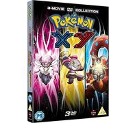 Pokemon Movie 17-19 Collection: XY (Diancie and the Cocoon of Destruction, Hoopa and the Clash of Ages, Volcanion and the Mechanical Marvel) [DVD]