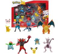 Pokémon Multipack 10 Pack - Pikachu, Squirtle, Bulbasaur, Charmander, Froakie, Yamper, Gible, Growlithe, Oddish, Cinderace