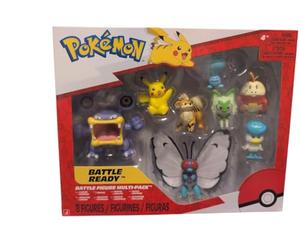 Pokémon Multipack 8 Pack - Pikachu, Eevee, Appletun, Growlithe, Mimikyu, Togepi, Raichu, Hawlucha