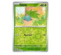 Pokemon - Oddish 043/165 - Pokemon 151 - Film inversé - Carte unique