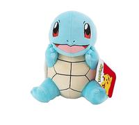 Pokémon officiel et de qualité supérieure - Figurine Squirtle de 20,3 cm, mignonne, ultra-douce, en peluche, parfaite pour jouer et exposer - Attrapez-les tous
