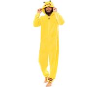 Pokémon Onesie Homme Pikachu Jaune Large