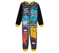 Pokémon Onesie pour Enfants Tout en Un Pyjama Pikachu Polaire garçons Pjs Filles vêtements de Nuit vêtements de détente Unisexe
