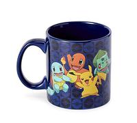 Pokemon Original Generation One Starters Coffee Mug | Features Pikachu & More