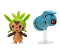 Pokémon - Pack 2 figurines Battle Figure First Partner Set Marisson, Terhal 5 cm G