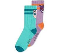 Difuzed Chaussettes Pokémon Heads – Pack 2 paires Gris 39-42 G